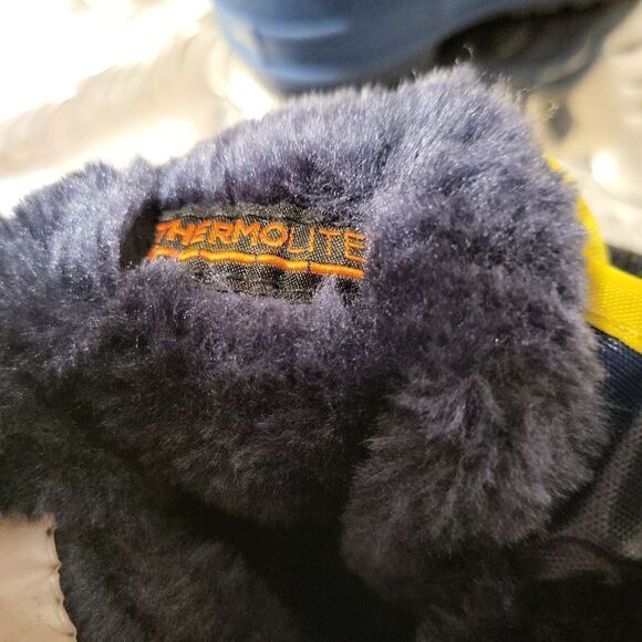 Unisex thermolite warm winter, rain boots, for cold days, children's sz.4 - Picture 5 of 7